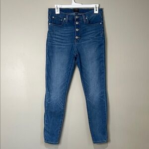 J. Crew High Rise Skinny Jeans Womens 28